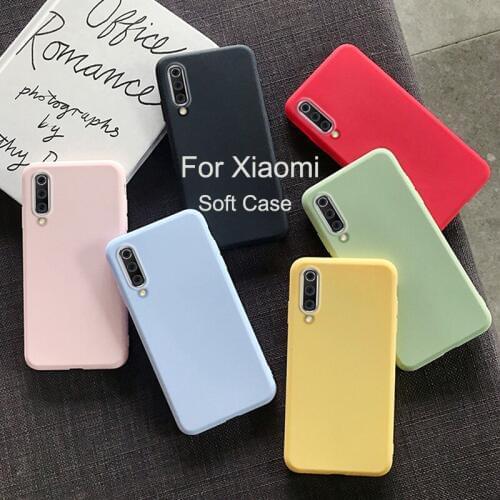 Luxury Silicone Case For Xiaomi cc9 cc9e 9se 9 8 8se Pro 6x 6 play F1 Note max MIX 3 2S 2 5X Cute Candy Soft TPU Back Cover