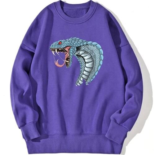 Cobra Kai Print Drop shoulders Sweatshirt For Mens Harajuku Casual Clothing Standard Leisure Pullovers Retro Sudaderas Masculino