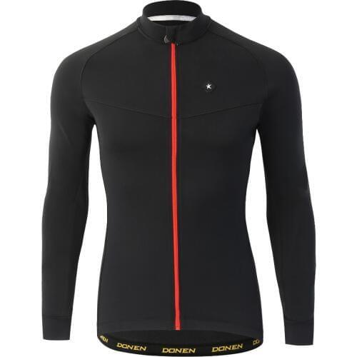 DONENE Spring Warm long sleeve cycling jersey male outdoor bike coat riding clothes mountain bike equipment Clothing