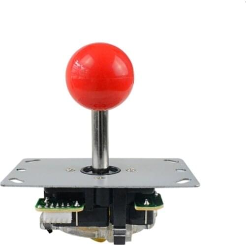 4/8 Way Adjustable Joystick Arcade Joystick DIY Joystick Fighting Stick Parts for Game Video Arcade Very Rugged Construction Red