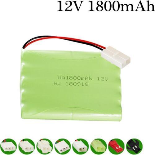 12v 1800mah NiMH Battery For Rc toys Car Tanks Trains Robot Boat Gun Ni-MH AA 1800mah 12v Rechargeable Battery 1pcs