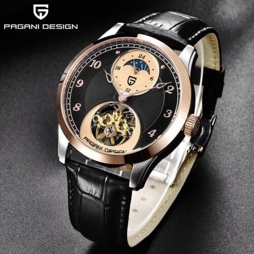PAGANI DESIGN Men Watche Top Brand Luxury Automatic Mechanical Waterproof Sport Watch Tourbillon Men Wirstwatch Orologio da uomo