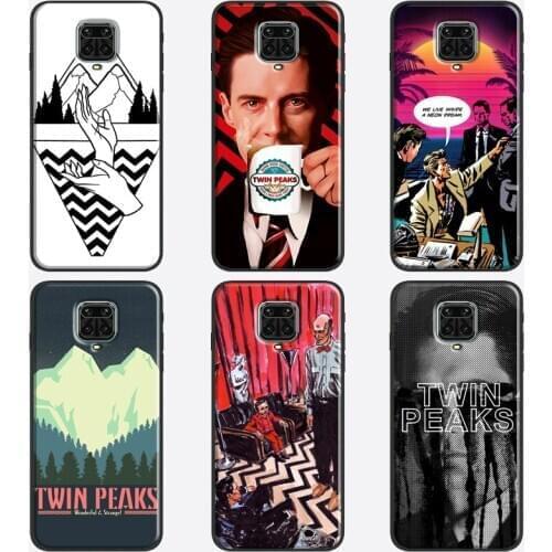 TWIN PEAKS Art Print Case For Xiaomi Redmi Note 9 Pro 8 8Pro 7 8T 9S Cover For Redmi 9 9C 8A 7A 9A Coque