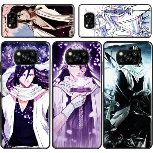 Anime Bleach Byakuya Kuchiki Case For Xiaomi Mi 11 Lite Note 10 Mi 11 Ultra 10T Pro Cover For POCO X3 Pro M3 F1 F2 F3