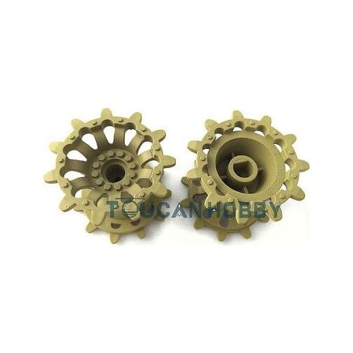 Heng Long 1/16 Challenger II RC Tank 3908 Plastic Sprockets Driving Wheels TH00498-SMT4