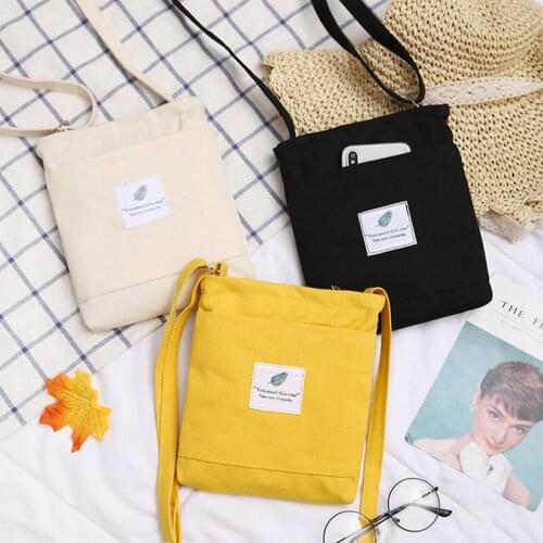 Canvas Bag Handbags Womens Bags for Woman 2021 Ladies Hand Bags Womens Crossbody Bags Purse Clutch Phone Wallet Shoulder Bag