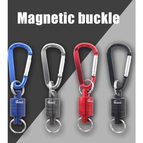 ILure Fly Fishing Tackle Accessory Tool Strong Train Release Magnetic Net Gear Release Lanyard Cable Pull 3KG