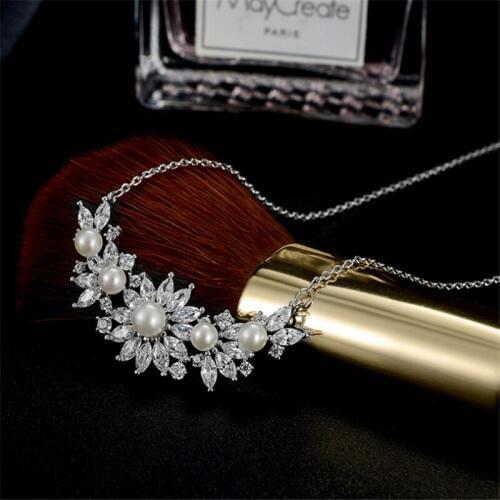 Женские ожерелья из жемчуга Joyme China At AliExpress