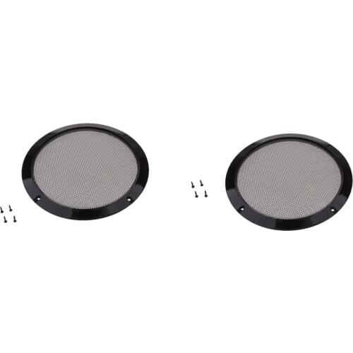 8'' Round Speaker Protective Mesh Cover Speaker Grille Replacement Part - 2Piece
