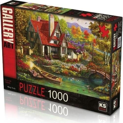 Ks Games Riverside Cottage 1000 Piece Jigsaw Puzzle 20569