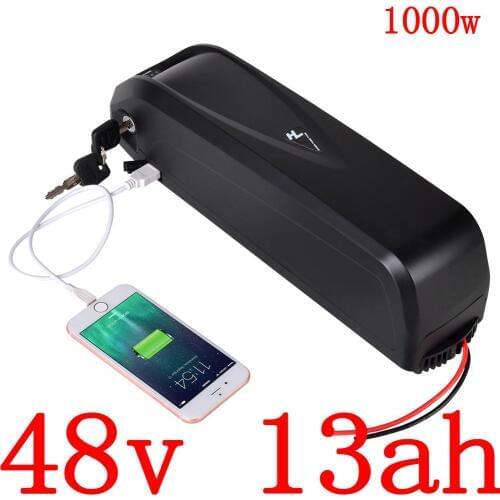 36V 48V electric bicycle battery 36v 48v 10ah 11ah 12ah 13ah 15ah Lithium ion battery for 250W 500W 750W 1000W motor free duty