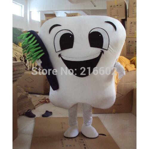 Cosplay costumes ooth mascot costume party costumes fancy dental care character mascot dress amusement park outfit