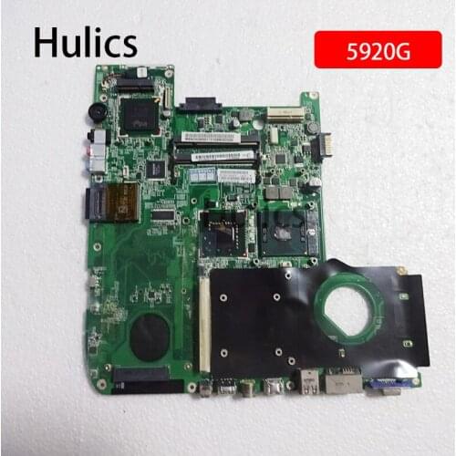 Hulics Original DA0ZD1MB6F0 For acer Aspire 5920 5920G Laptop Motherboard PM965 DDR2 MBAGW06002