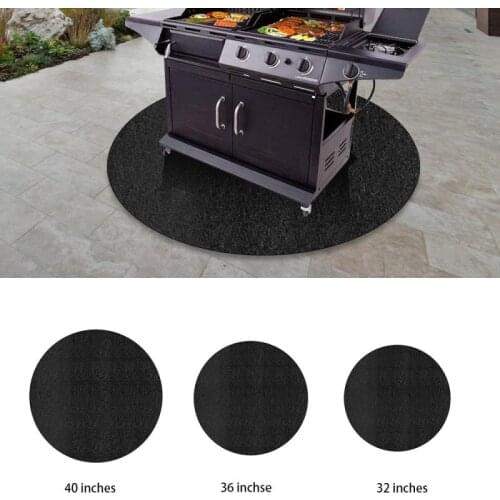 Flame Retardant Cloth Camping Fireproof Grill Mat Cloth Fireproof Ember Mat Blanket Heat Insulation Pad For Outdoors Picnic BBQ