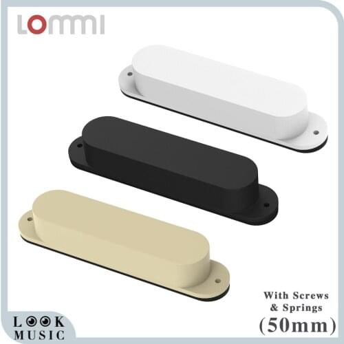 LOMMI No Holes Sealed Single Coil Pickup Middle Electric Guitar Pickup For ST Guitar 50mm