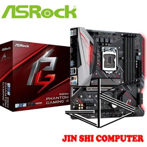 ASRock B365M Phantom Gaming 4 processors (Socket 1151) Supports DDR4