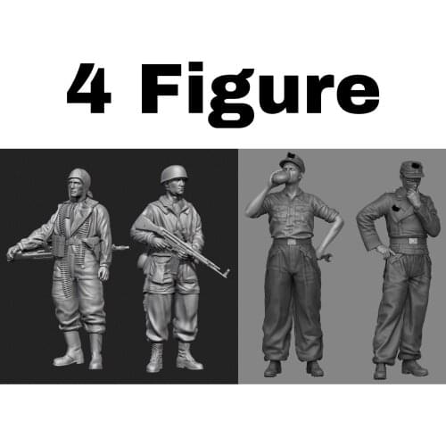 1/35 Resin Model Figure GK , Unassembled and unpainted kit