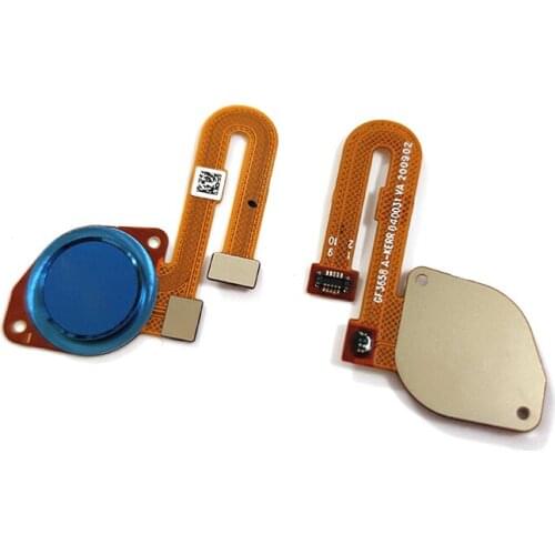 10PCS For Motorola Moto G9 Play Home Button Fingerprint Sensor Flex Cable Replacement Repair Parts