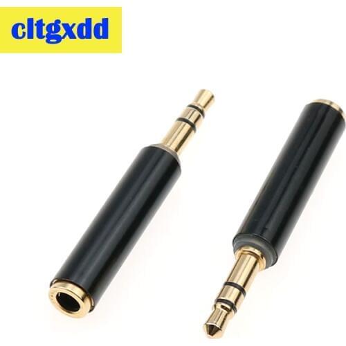 Cltgxdd 3.5mm 3 Pole Stereo Male to 3.5mm Female 4 Pole 3 Ring Audio converter Connector Headphone audio adapter jack 3.5