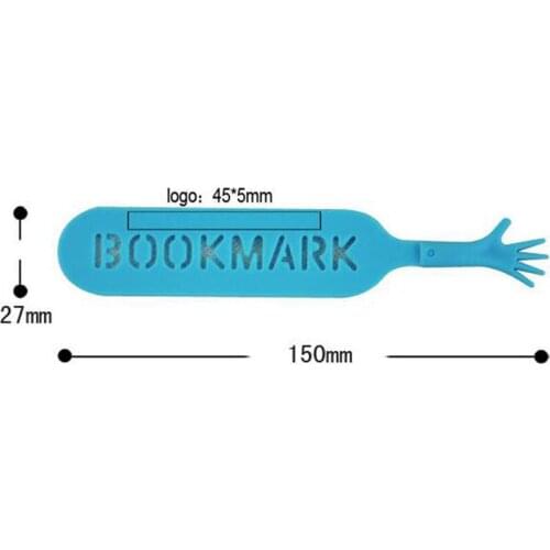 5Pcs/set Creative Funny Novelty Hand Shape Plastic Bookmarks, School Office Supplies Children Book Markers, Kids Stationery Gift