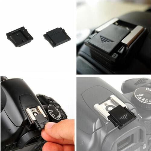 5pcs/lot Flash Hot Shoe Protection Cover BS-1 For Canon For Nikon For Olympus For Pentax DSLR SLR Camera Accessories