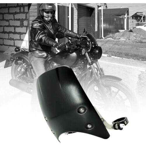 Aluminum Windshield Windscreen For Harley Davidson Sportster Dyna Glide Softail XL 883 1200 48 72 XL1200 X48 X72 Models 04-2019