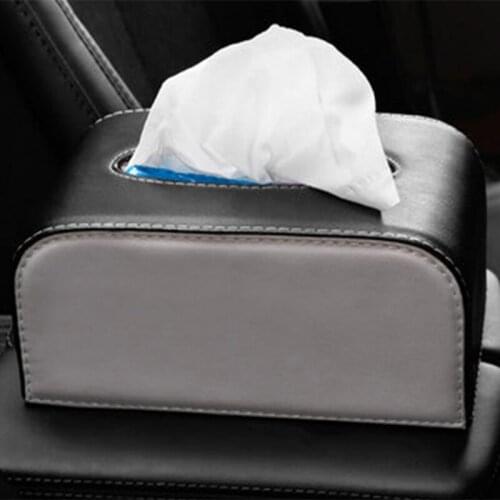 Car Napkin paper Box for Tesla Model 3 S X Accessories