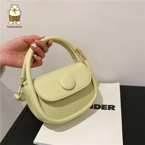Beibaobao 2021 New Simple Fashion Shoulder Lady Luxury Handbags and Purses PU Leather Crossbody Bags for Women
