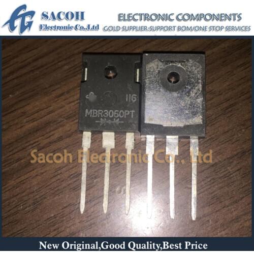 Free Shipping 10Pcs MBR3060PT MBR3060WT SBL3060PT SR3060PT MBR3040PT MBR3040WT MBR3020PT MBR3020WT TO-247 30A 60V Schottky Diode