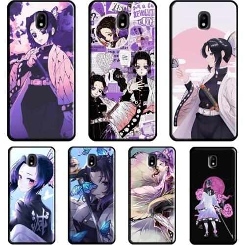 Shinobu Kocho Kimetsu no Yaiba For Samsung Galaxy J3 J5 J7 2016 A3 A5 2017 A6 A8 J4 J6 Plus J8 J2 Core 2018 Phone Cover