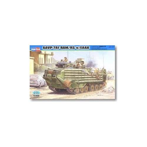 Hobby Boss 1/35 scale tank models 82416 AAVP-7A1 RAM / RS amphibious armored truck EAAK additional armor