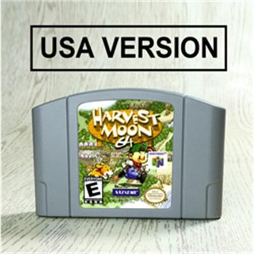 Harvest Moon 64 For 64 Bit Game Cartridge USA Version NTSC Format