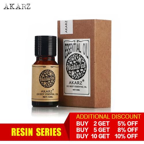 AKARZ Professional Plants Resin series top sale essential oils aromatic for aromatherapy diffusers face body skin care aroma oil