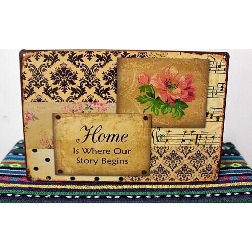 50pcs/lot Metal Sign shabby chic Metal Tin Sign Chocolate Poster Car Kids decor House Cafe Vintage Bar signs N-42 Mix order 20*3