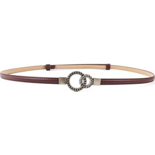 Minimalist ladies' belts fashion buttons small belt 2021 accessories waist belts womens finely decorated dress belt BL1828