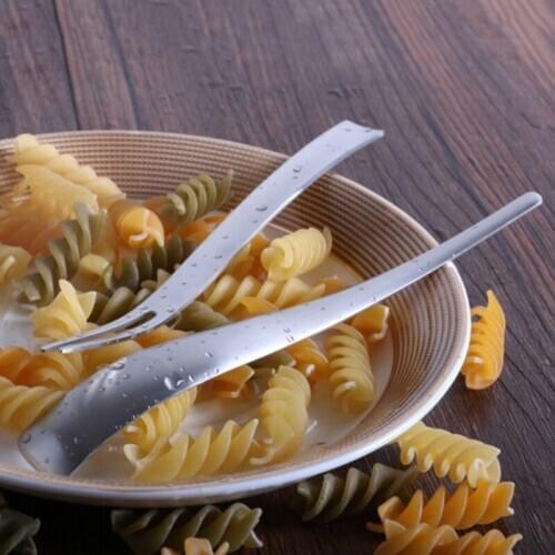 Stainless Steel Coffee Spoon Fruit Fork Dessert Ice Cream Spoon Fruit Sign Party Fork Creative Gift Gadget Dessert Accessories