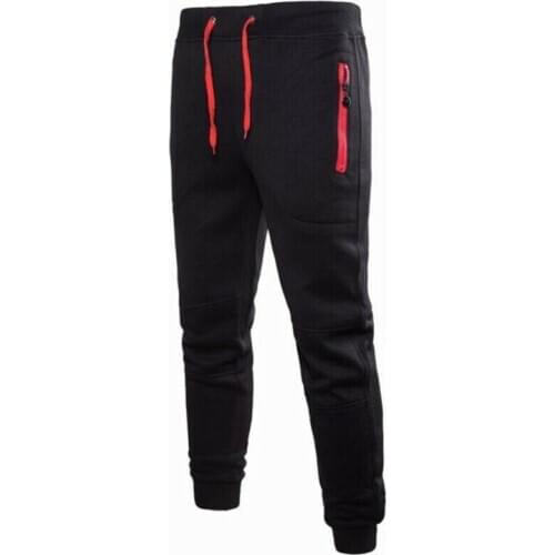 2019 New Mens Slim Fit Tracksuit Bottoms Skinny Sweatpants Casual Mens Jogging Joggers Sweat Pants Trousers