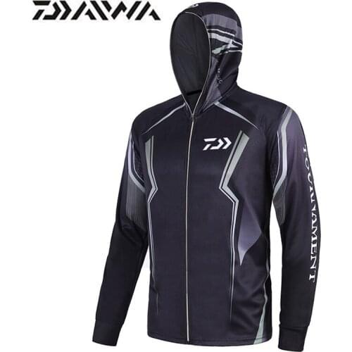 Daiwa Fishing Clothing Anti UV Hiking Camping Sport Wear Quick Drying Cycling Jerseys Breathable Vest DAIWA Pesca Camiseta
