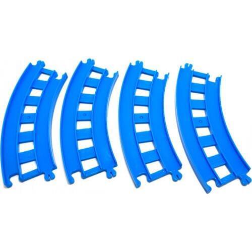 P077 Free Shipping New Small Curved Track A9 Electric Series Combination Track Accessories Child Puzzle Track Scene Game