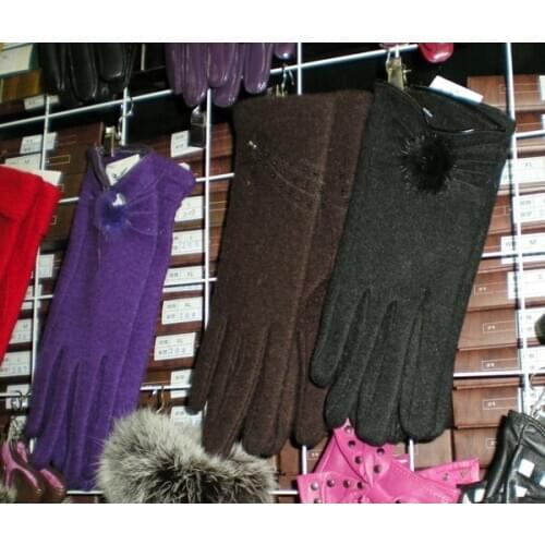 Cashmere feeling soft Gloves Womens ladies GLOVES 20pairs/lot