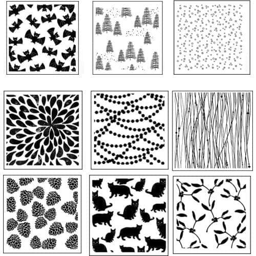Different styles Transparent Clear Stamp for Scrapbooking Rubber Stamp Seal Paper Craft Clear Stamps for Card Making