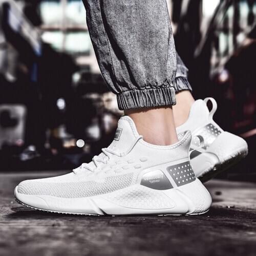 Size 39-47 New Running Shoes For Men Breathable Zapatillas Hombre Outdoor Sport Sneakers Lightweigh Walking Shoes Sneakers