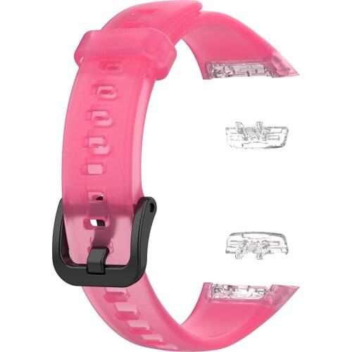 Watch Strap ffor HONOR Band 6 Accessories Soft TPU Wristband Replacement Belts Sports Wristband Bracelet