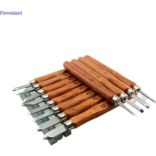 Wood Carving Knife Carving Knife Woodworking Tool Wood Carving Knife Wood Carving Tool Set Handmade Rubber Seal Tools