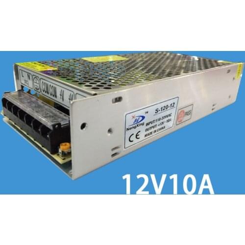 [Seven Neon]Free shipping 20sets high quality DC12V 10A 120W power adaptor