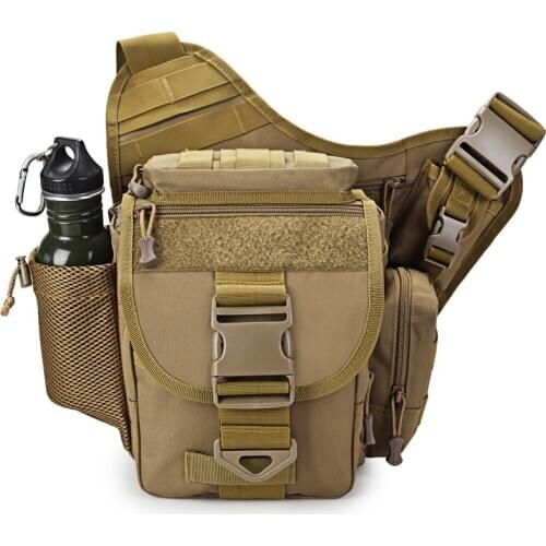 Military Army Tactical Molle Outdoor SWAT Bag Waist Pack Camping Shoulder Bag Camera Sporting Hiking Hunting Training Waist Bag