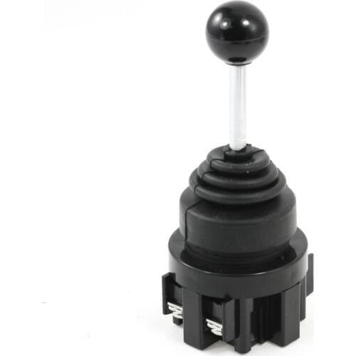 2-Position 2NO Contact Panel Mount Momentary Monolever Switch Self-Reset 600V