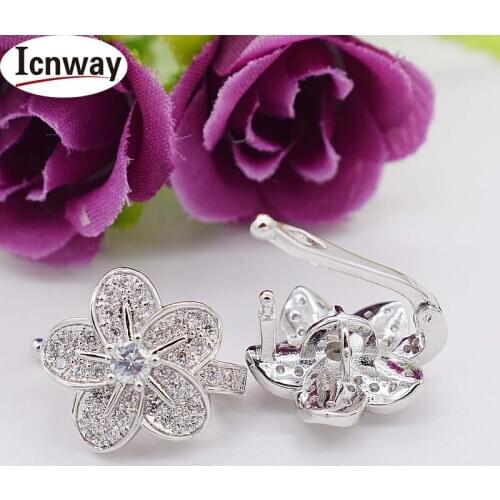 2pcs Rhinestone inlay Gold&silver Plated Clasps 1.5cm toggle clip For DIY 2rows bracelet necklace Free shipping wholesale