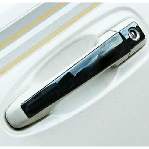 3 Colors Stainless Steel Door Handle Styling Cover Protection Trim for Toyota Land Cruiser Prado FJ150 Accessories 2010-2017
