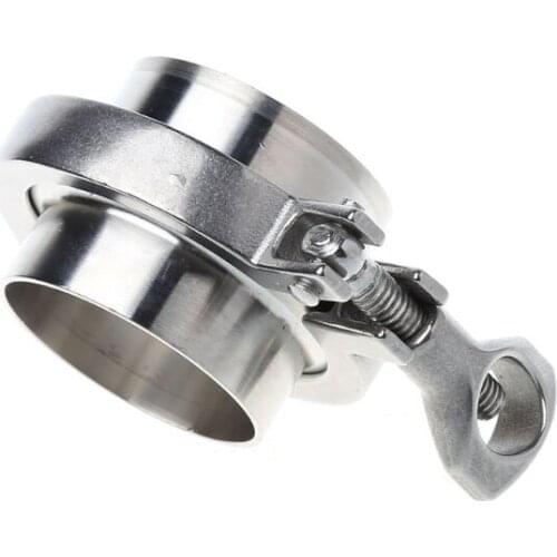 51mm 2" OD SS304 Sanitary Pipe Weld Ferrule + Tri Clamp + PTFE Gasket Set
